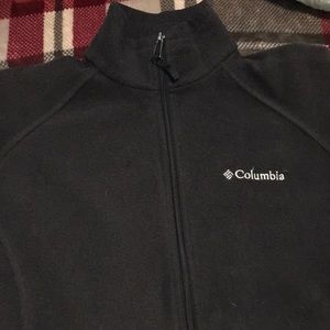 Columbia fleece jacket black